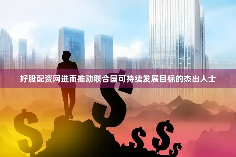 好股配资网进而推动联合国可持续发展目标的杰出人士