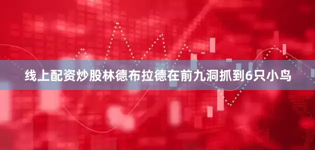 线上配资炒股　　林德布拉德在前九洞抓到6只小鸟